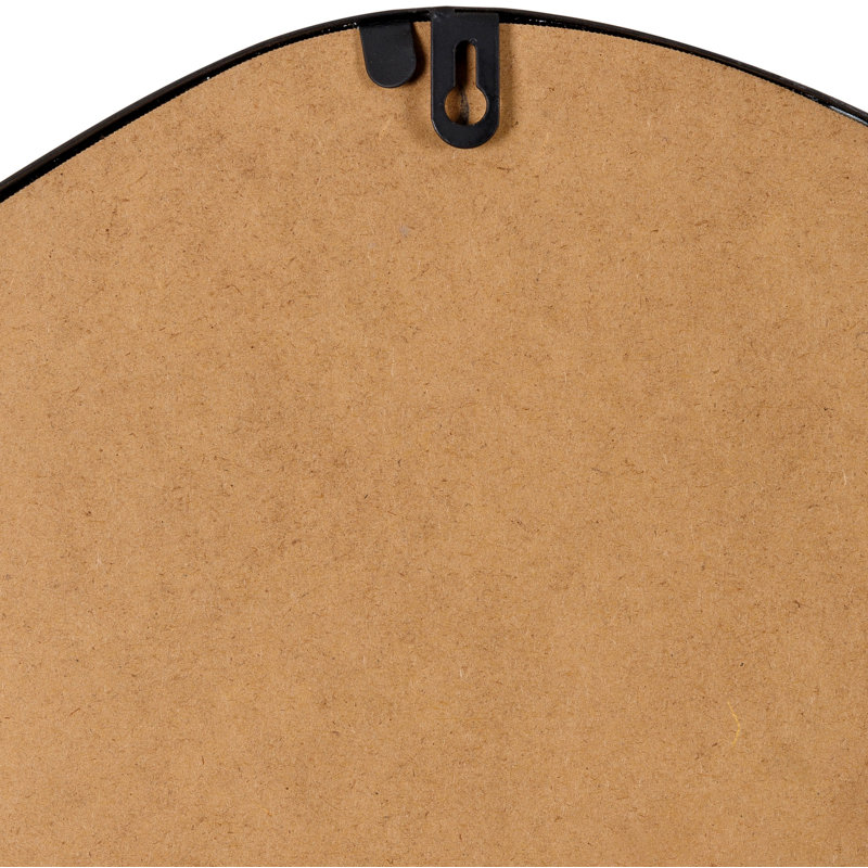 Eastie Metal Mirror, Black, 37" x 36"