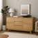 Buffet Kasem, buffet avec 2 portes, buffet avec 3 tiroirs