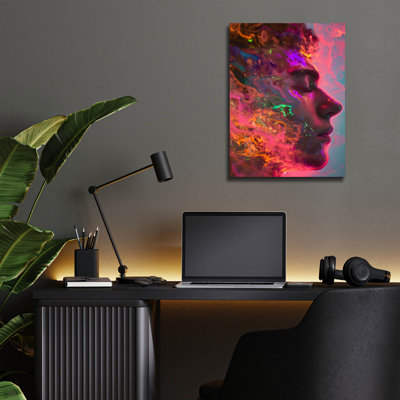Art mural en verre Wrought Studio ™ «Endless» par Katalina Ooma