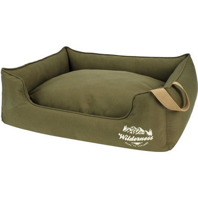 Faux Leather Pet Bed