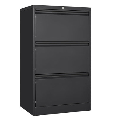 60cm Wide 3 -Drawer File Cabinet