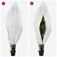 Vidaxl Frost Protection Plant Fleece Covers 5 Pcs White 1.55 X 1.55 M-121122481-121122464