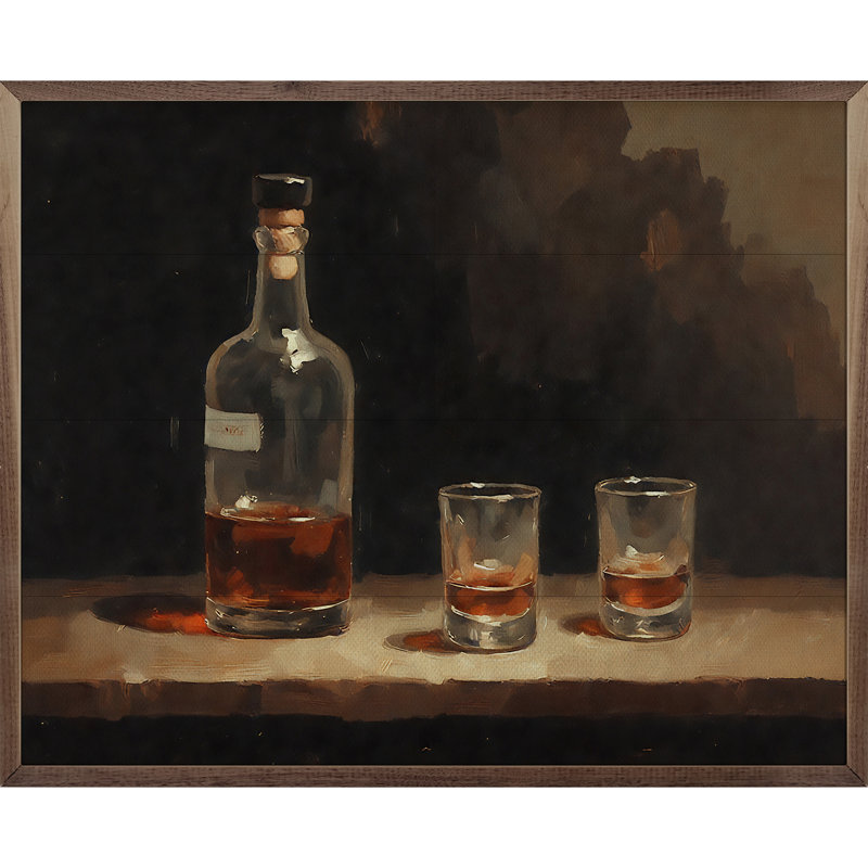 Whiskey Shots, H 16 po x l 20 po