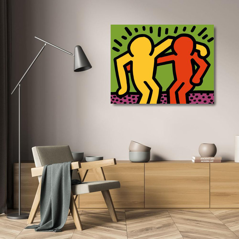 Best Buddies, 1990, H 18 po x l 24 po