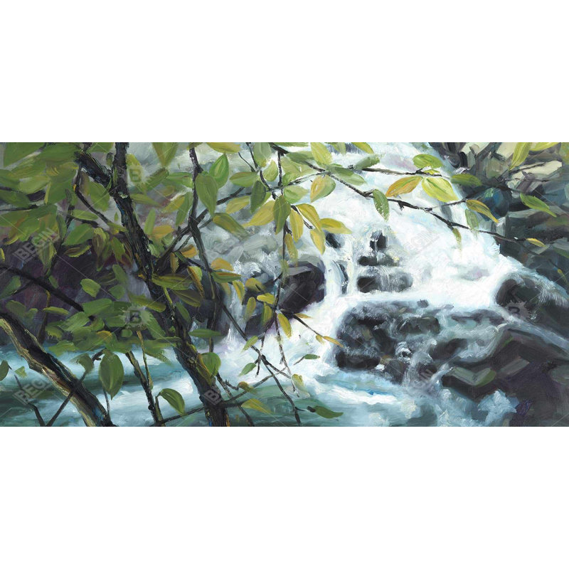 Peaceful fall - 15.75"x31.50" Desk mat