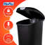 Poubelle à pédale en plastique (12 gallons)
