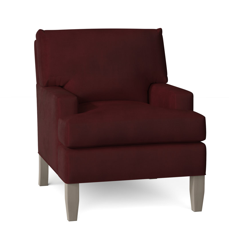Fauteuil Huntington, Bleu Mcgivern / jaune, H 37 po x l 31 po x P 37 po, Gris
