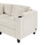 Canapé modulaire moderne en forme de U avec canapé-lit modulaire 115,7 po avec porte-gobelets intégré-1715970926