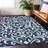 Malek Washable Floral Indoor / Outdoor Rug-95999009
