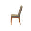 Chaise rembourrée en cuir (ensemble de 2)