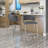 BAR CHAIR MP2(set of 2)  28" Bar Stool features  chrome finish A-shaped frame-1731840882-1731840884