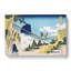 The Suspension Bridge by Katsushika Hokusai - Wrapped Canvas Painting-55358977