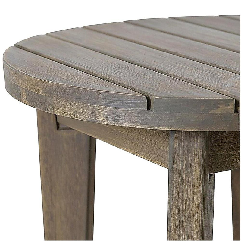 Outdoor 3-Piece Wood Patio Seating Set