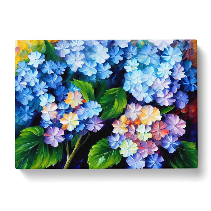 Hydrangea Flowers Vol.3 - Wrapped Canvas, 35cm H x 50cm W x 3cm D
