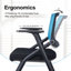 Chaise de bureau de conférence pliable-1397834173