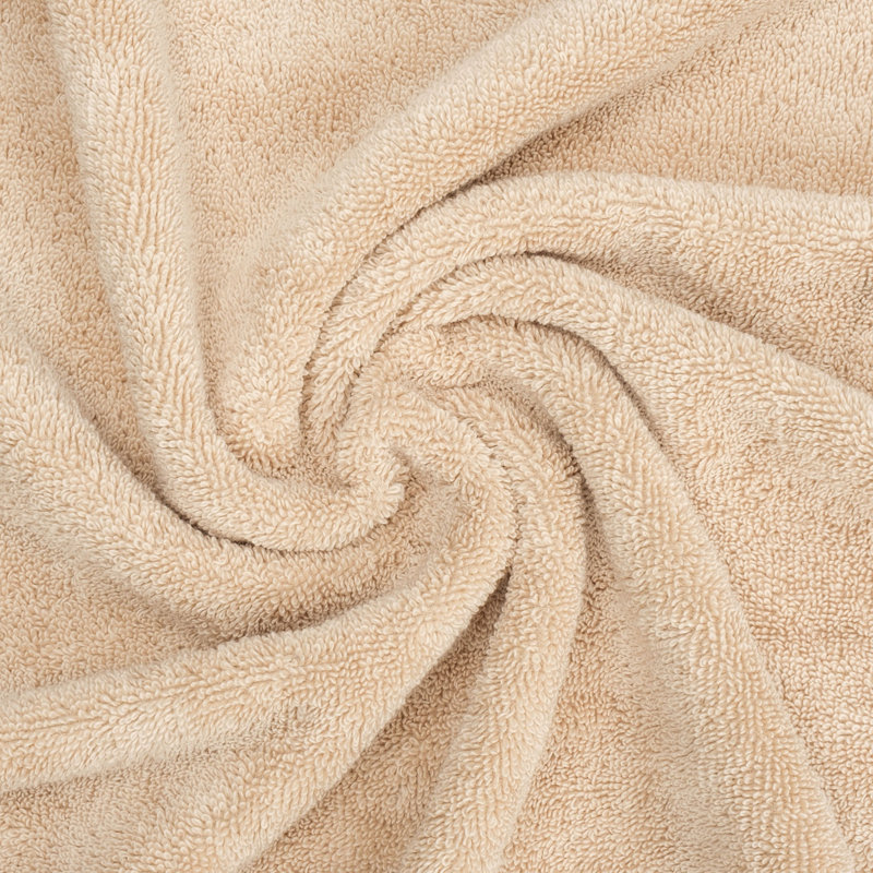 Maleigh 100% Cotton Soft Absorbent 4 Piece Washcloths Set, Sand Taupe