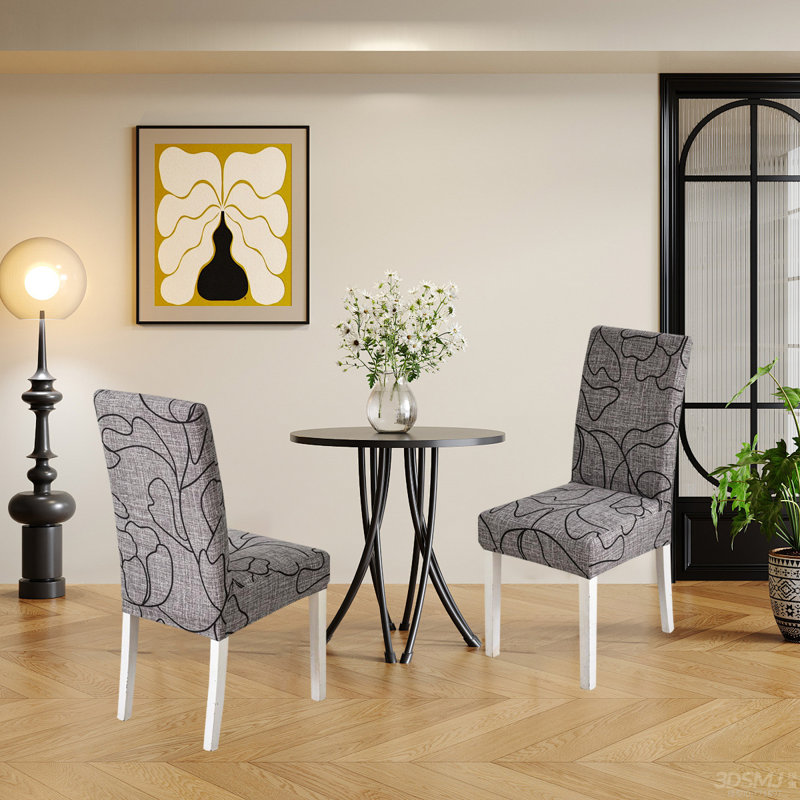 Housses de chaises de salle à manger, housses de chaises de salle à manger, ensemble de 6