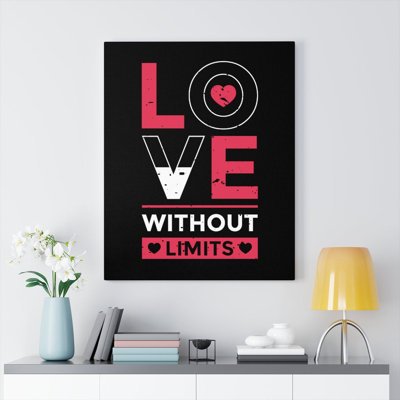 Love Without Limits - Wrapped Canvas Print