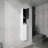 12" Bathroom Side Cabinet,2-Soft Close Doors,Float Mounting Design,12*2(Kd-Packing)