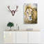 The Face Of A Lion - Wrapped Canvas-55358466