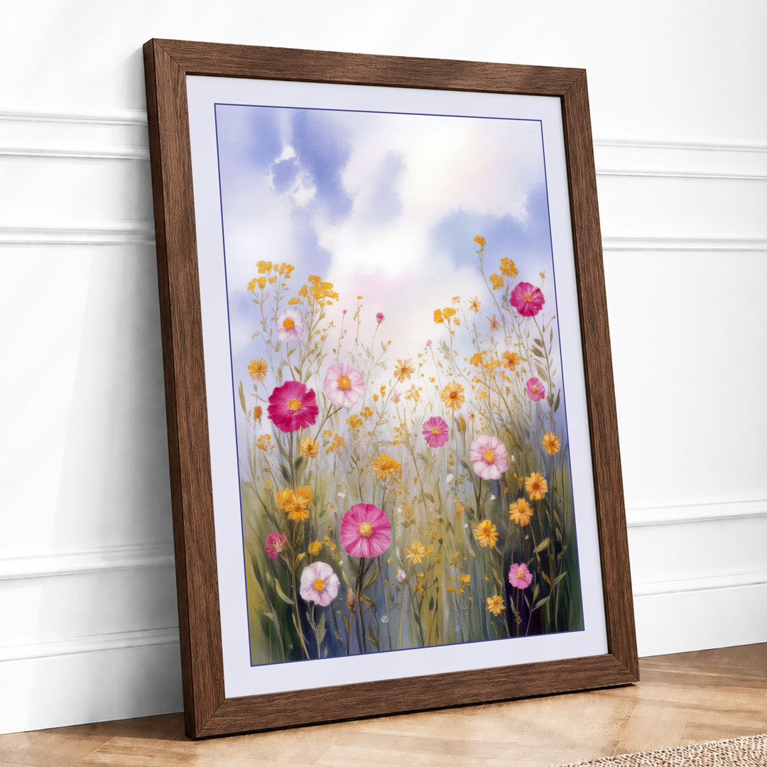 Wildflower Meadow Botanical - Framed Print
