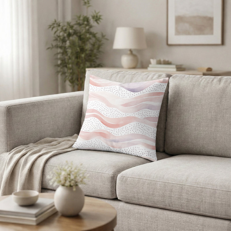 Coussin French French Accent, H 18 po x l 18 po