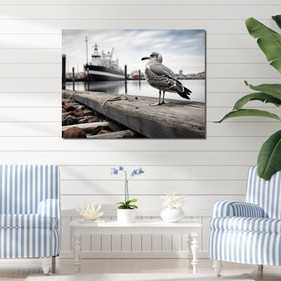 Port Port of Solitude I sur impression sur toile