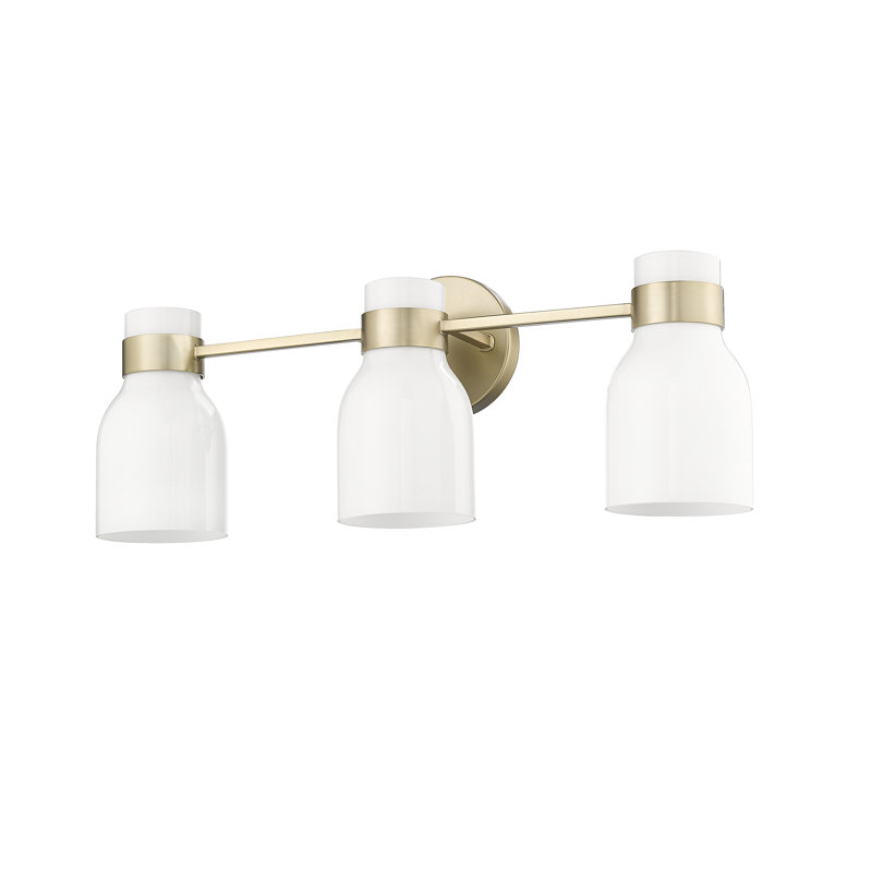 Éclairage pour meuble-lavabo à 3 lumières Yailen