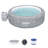 Coleman Sicily AirJet Round Inflatable Hot Tub with EnergySense Cover