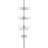 Rustproof Shower Caddy Corner for Bathroom,Bathtub Storage Organizer with Tension Pole-1182583904