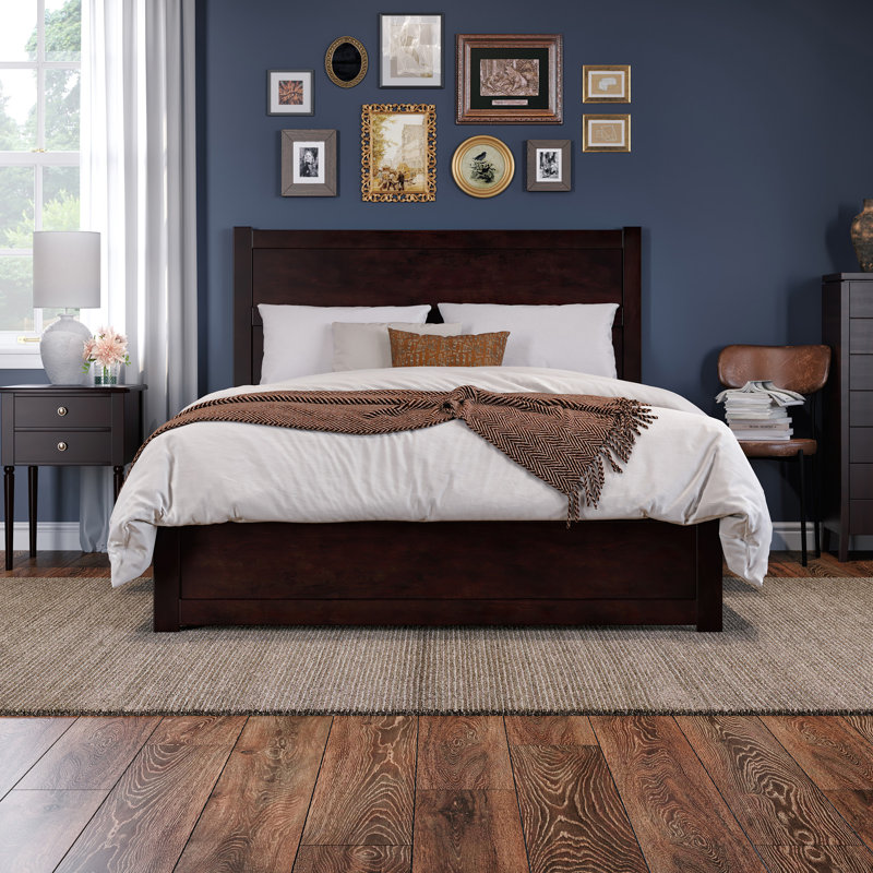 Ivor Solid Wood Trundle Bed, Queen, Espresso