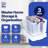 Orren Ellis 35 Liters Transparent Storage Container with Snap Lid, 3 Pack