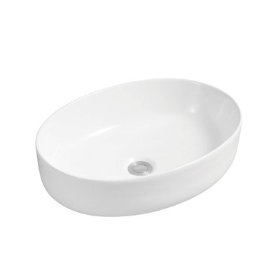 Dowell Ceramic Oval Vessel Sink