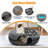 Medium 20 inch Peekaboo Cat Cave for Indoors Cats,Cat Dounut Tunnel Bed,Hiding and Exploring Fun,Exercise Scratching, For Medium Cat Up To 9 Lbs-757453913-757453912