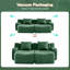Canapé doux en tissu désossé, conception antidérapante, chaise longue d'assemblage, accoudoirs incurvés, support ergonomique, éponge à haute densité 32D, pour les salons