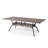 87In Bronze Patio Aluminium Rectangular Table