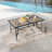Rusi 6 - Person Metal Dining Table