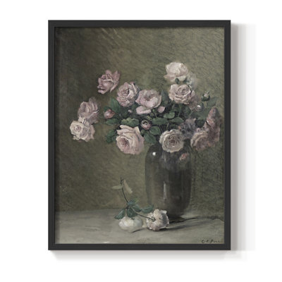 "Vintage Floral Lxxxx" sur papier
