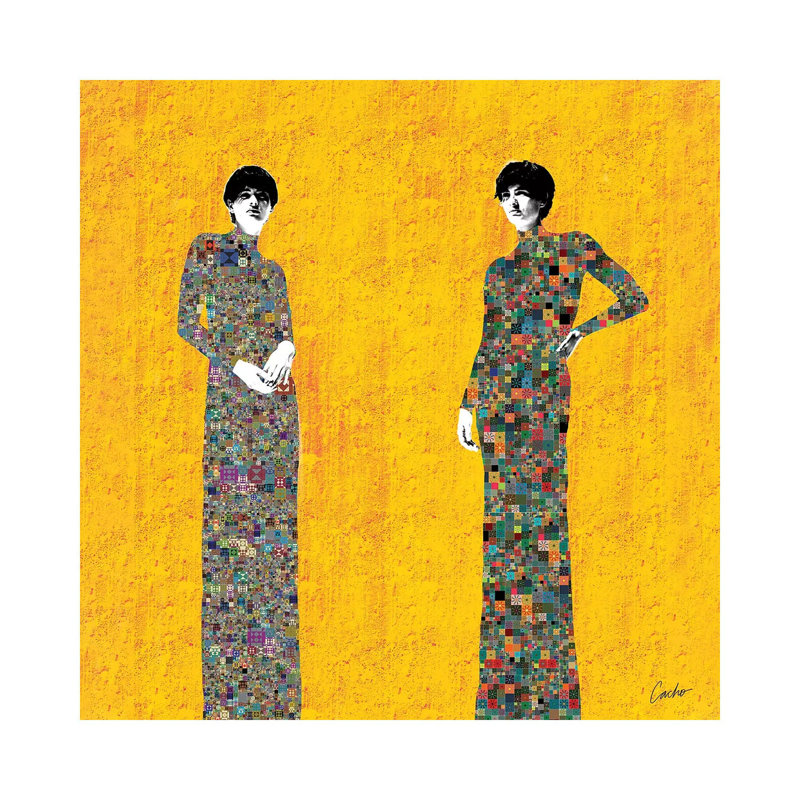 Parallel Situations by Jose Cacho - Print on Canvas, Wrapped Canvas, 30.48cm H x 30.48cm W x 1.91cm D