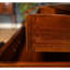 Grand bureau partenaire en acajou-110482350