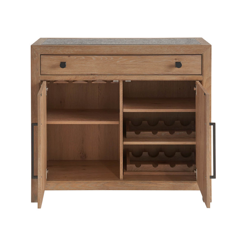 Hayes Bar Cabinet, Tan