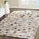 Yasmine Geometric Cowhide Hand Woven Area Rug
