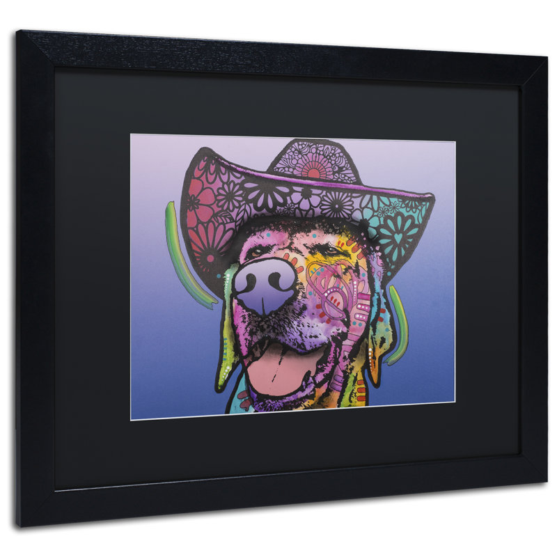 « penelope custom-4 »-reproduction d’impression sur toile, H 16 po x l 20 po x P 0,5 po, Noir, Cadre noir