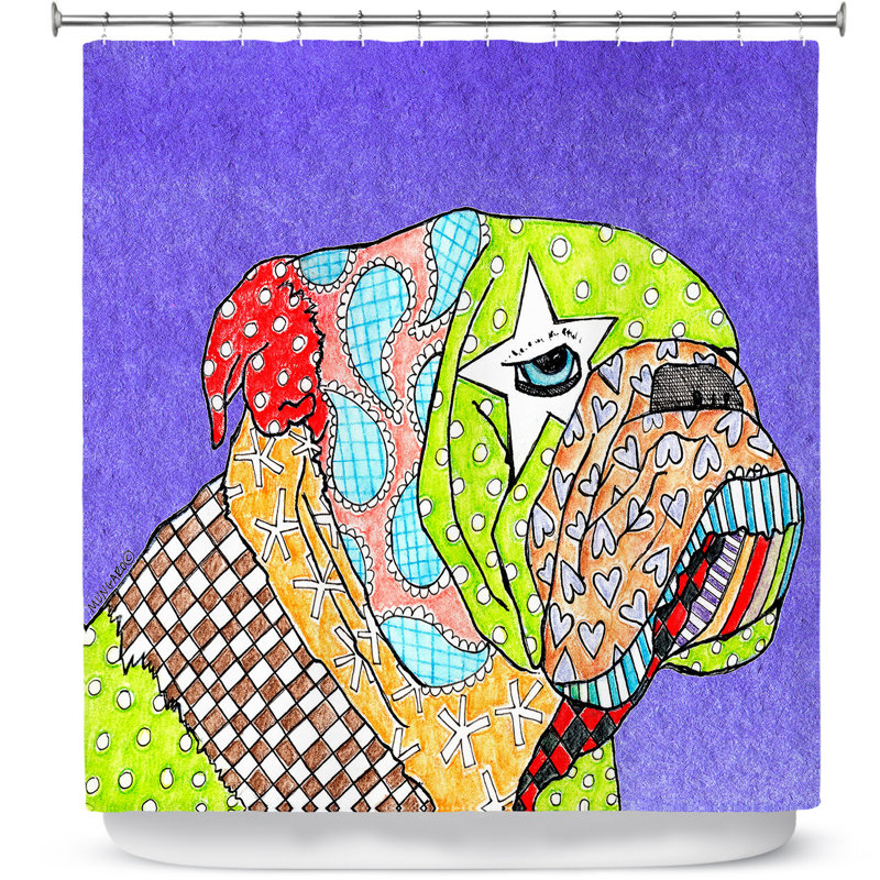 Shower Curtain, Blue