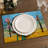 4-Piece Polyester Rectangle Dining Table Placemat
