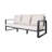 Three-Seat Sofa + Rectangular Coffee Table, Cushions
