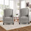 Mirranda 27.9" Wide Modern And Upholstered Soft Push Back Recliner (Set Of 2)-1595628294
