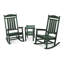 Ensemble 3 pièces de chaise berçante POLYWOOD-39398270