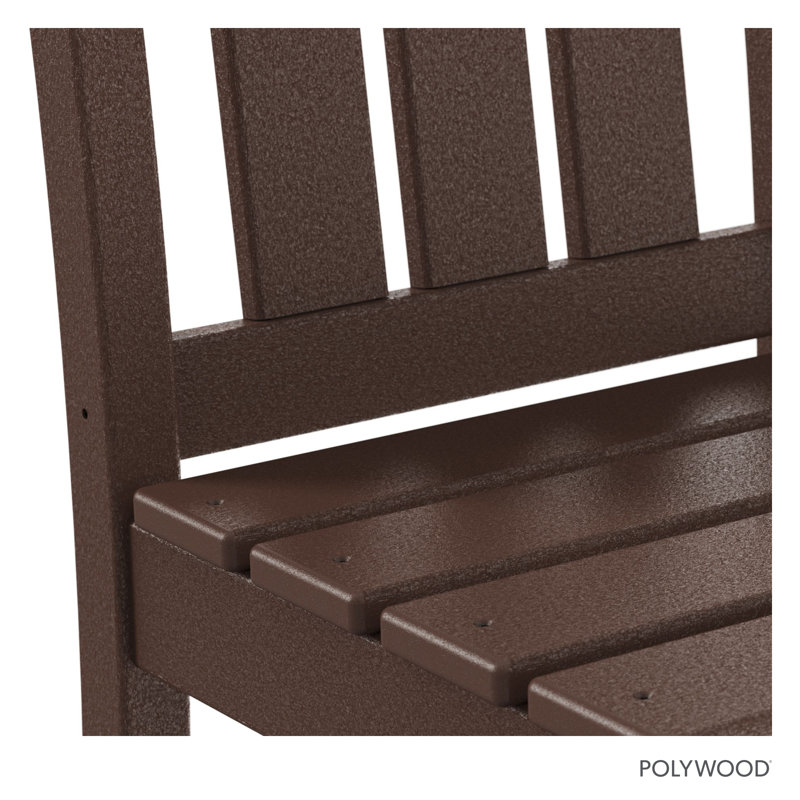 Chaise d'appoint Oxford, Acajou