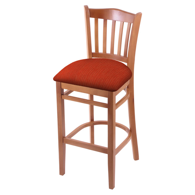 Bar & Counter Stool, Medium, Graph Poppy, Bar Stool (30" Seat Height)